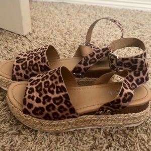 SODA platform sandals